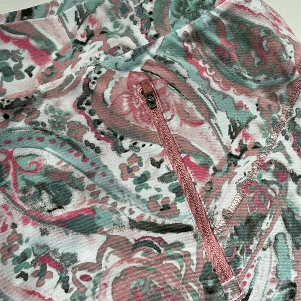 Talbots • EVERYDAY STRETCH SKORT - WATERCOLOR PAISLEY Pink Mint Green